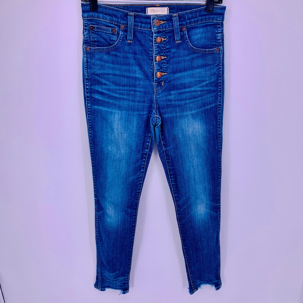 Madewell 10" High-Rise Skinny Jeans Womens Size 27